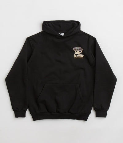 Butter Goods All Terrain Hoodie - Black / Peach