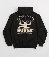 Butter Goods All Terrain Hoodie - Black / Peach