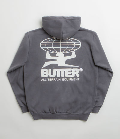 Butter Goods All Terrain Hoodie - Washed Steel