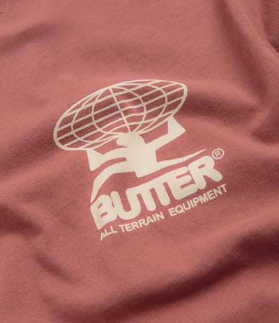 Butter Goods All Terrain T-Shirt - Rhubarb