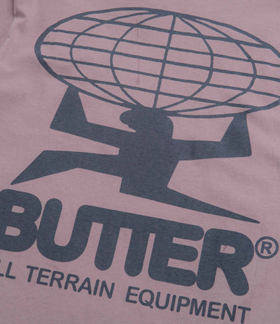 Butter Goods All Terrain T-Shirt - Washed Berry