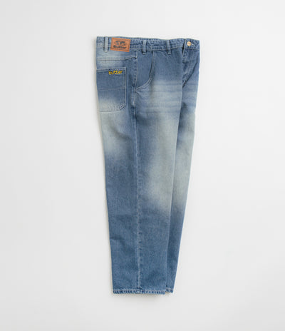 Butter Goods Alpine Jeans - Distressed Faded Blue