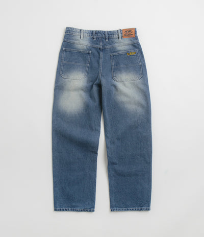 Butter Goods Alpine Jeans - Distressed Faded Blue