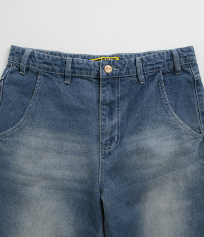 Butter Goods Alpine Jeans - Distressed Faded Blue