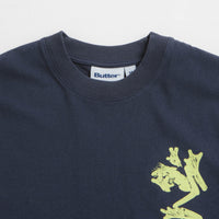 Butter Goods Amphibian T-Shirt - Navy thumbnail