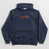 Butter Goods Art Hoodie - Navy thumbnail