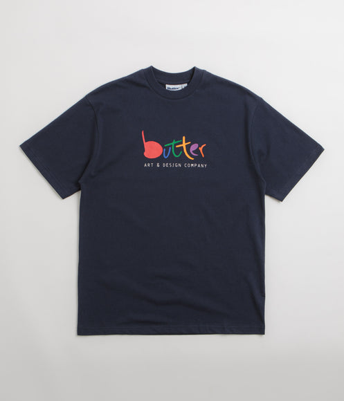 Butter Goods Art T-Shirt - Navy