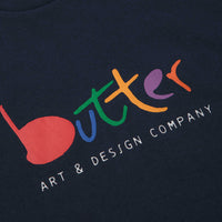 Butter Goods Art T-Shirt - Navy thumbnail