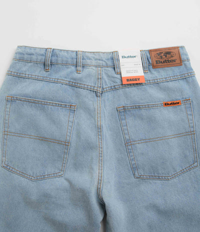 Butter Goods Baggy Denim Jeans - Light Blue