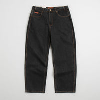 Butter Goods Baggy Denim Jeans - Washed Black thumbnail