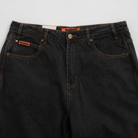 Butter Goods Baggy Denim Jeans - Washed Black thumbnail