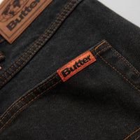 Butter Goods Baggy Denim Jeans - Washed Black thumbnail