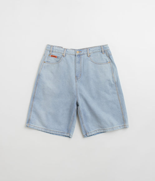 Butter Goods Baggy Denim Shorts - Light Blue