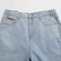 Butter Goods Baggy Denim Shorts - Light Blue thumbnail