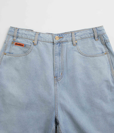 Butter Goods Baggy Denim Shorts - Light Blue