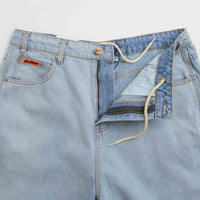 Butter Goods Baggy Denim Shorts - Light Blue thumbnail