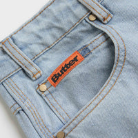 Butter Goods Baggy Denim Shorts - Light Blue thumbnail