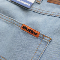 Butter Goods Baggy Denim Shorts - Light Blue thumbnail