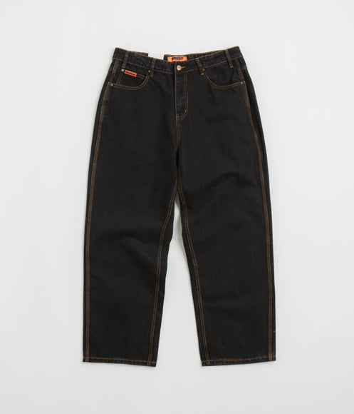 Butter Goods Baggy Jeans - Washed Black / Black