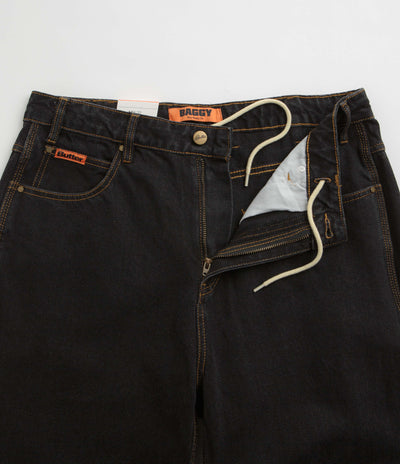 Butter Goods Baggy Jeans - Washed Black / Black