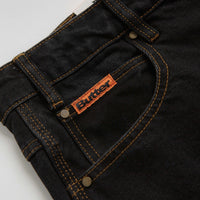 Butter Goods Baggy Jeans - Washed Black / Black thumbnail