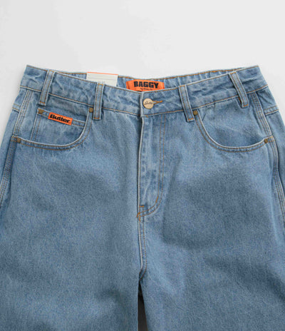 Butter Goods Baggy Jeans - Washed Indigo / Indigo