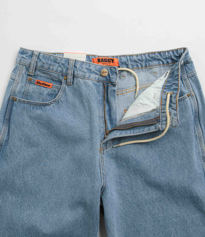 Butter Goods Baggy Jeans - Washed Indigo / Indigo