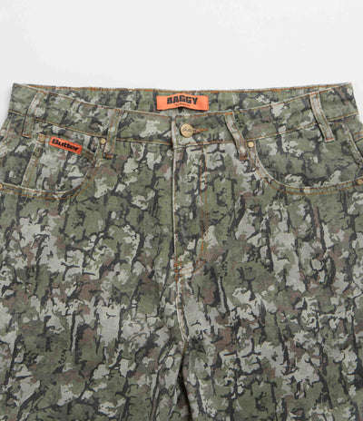 Butter Goods Bark Camo Jeans - Army