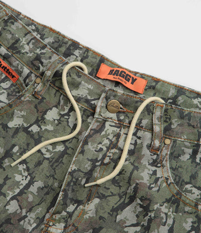 Butter Goods Bark Camo Jeans - Army