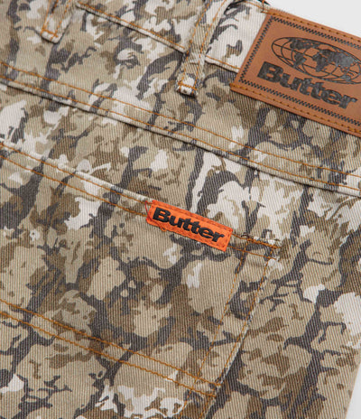 Butter Goods Bark Camo Jeans - Tan