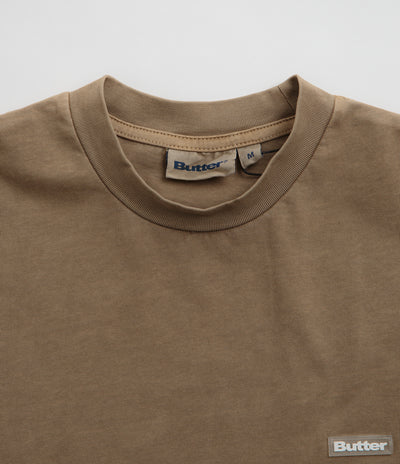 Butter Goods Basic T-Shirt - Washed Tan