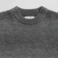 Butter Goods Beams Knit Sweatshirt - Charcoal thumbnail