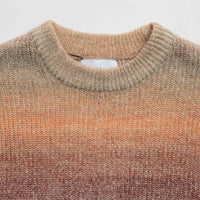 Butter Goods Beams Knit Sweatshirt - Ochre thumbnail