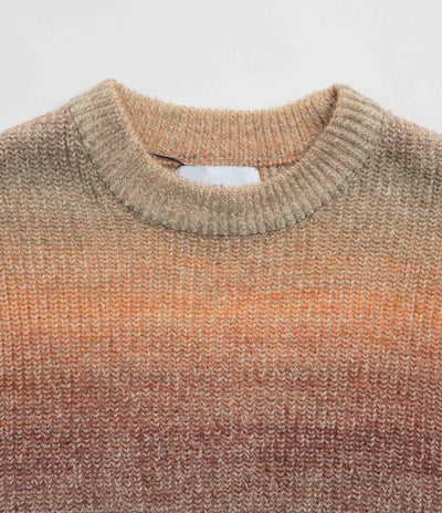 Butter Goods Beams Knit Sweatshirt - Ochre