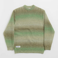 Butter Goods Beams Knit Sweatshirt - Pesto thumbnail