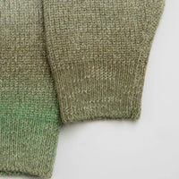 Butter Goods Beams Knit Sweatshirt - Pesto thumbnail