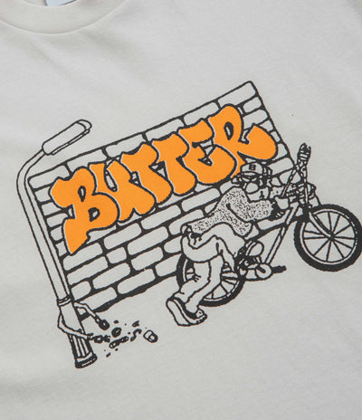 Butter Goods Bike T-Shirt - Cement