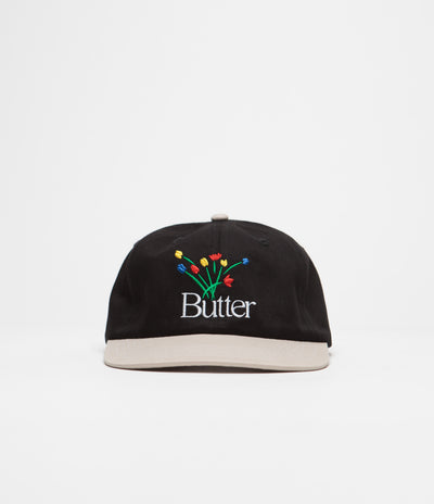 Butter Goods Bouquet Cap - Black / Tan