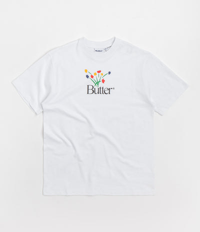 Butter Goods Bouquet T-Shirt - White