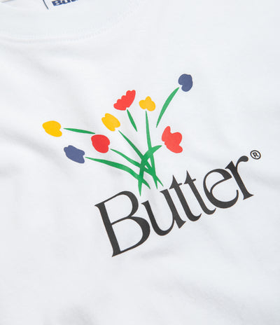 Butter Goods Bouquet T-Shirt - White