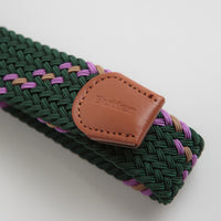 Butter Goods Braided Belt - Forest thumbnail