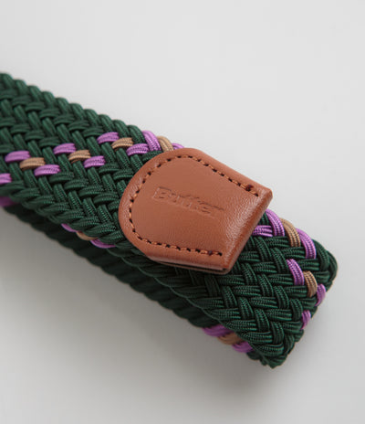 Butter Goods Braided Belt - Forest