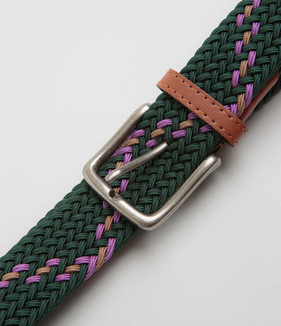 Butter Goods Braided Belt - Forest