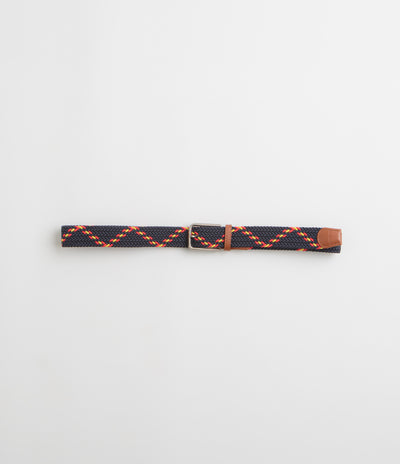 Butter Goods Braided Belt - Navy