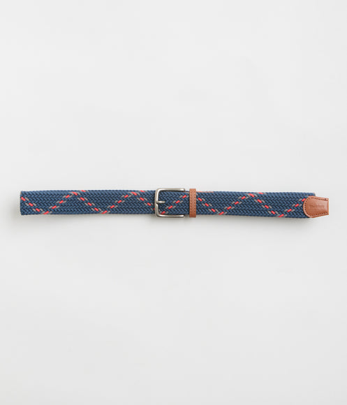 Butter Goods Braided Belt - Navy / Multi