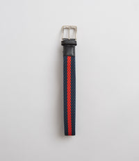 Butter Goods Braided Belt - Navy / Red