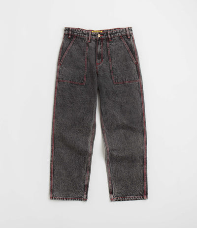 Butter Goods Breakdown Relaxed Jeans - Acid Wash Black