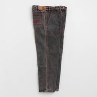 Butter Goods Breakdown Relaxed Jeans - Acid Wash Black thumbnail