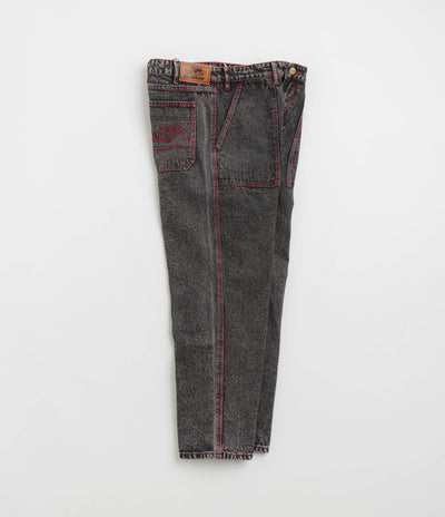 Butter Goods Breakdown Relaxed Jeans - Acid Wash Black