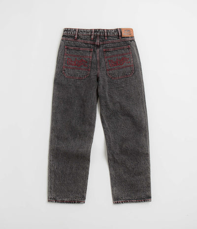 Butter Goods Breakdown Relaxed Jeans - Acid Wash Black